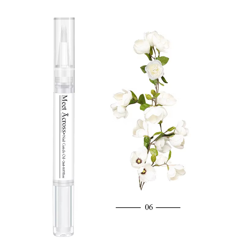 Nail Nutrition Oil & Cuticle Oil Pen Nail Care Fruit Flavor Cuticle Revitalizer Treatment Manicure Soften Skin Protection