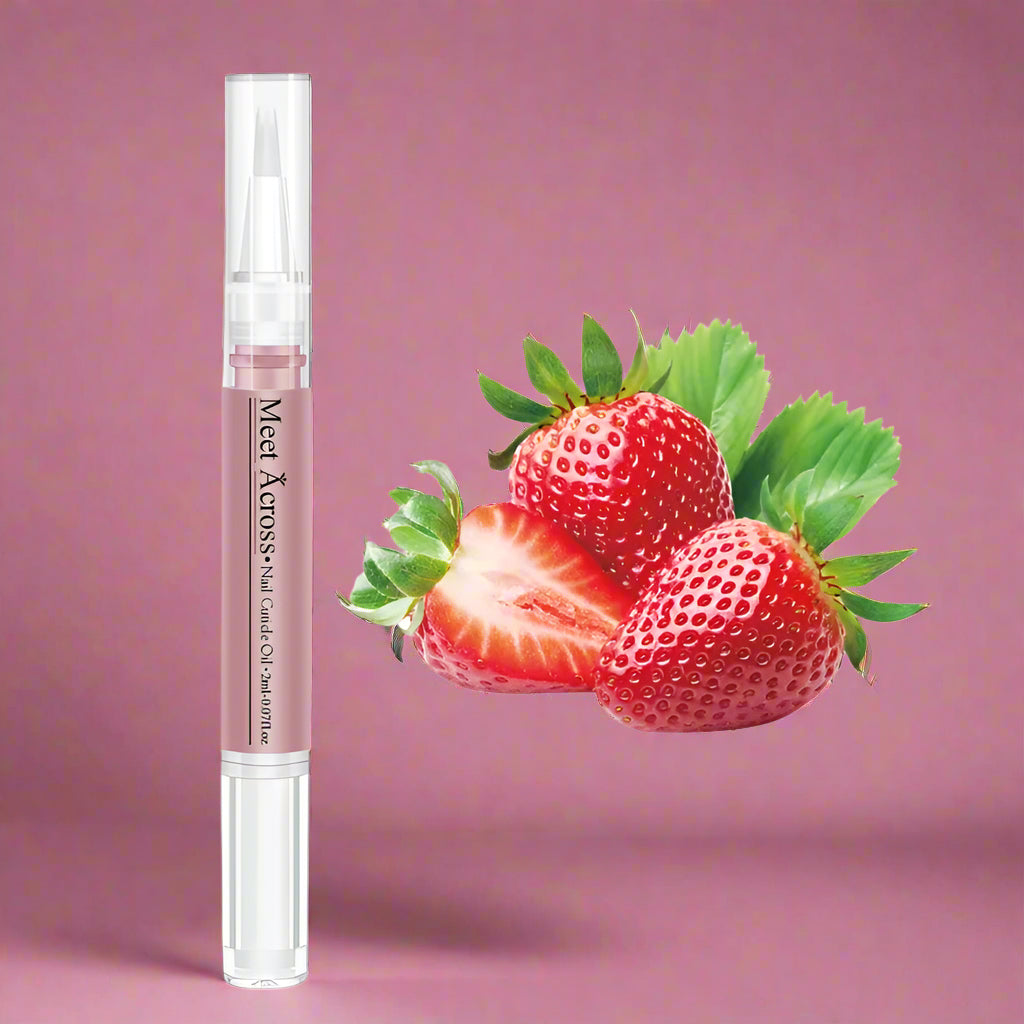 Nail Nutrition Oil & Cuticle Oil Pen Nail Care Fruit Flavor Cuticle Revitalizer Treatment Manicure Soften Skin Protection